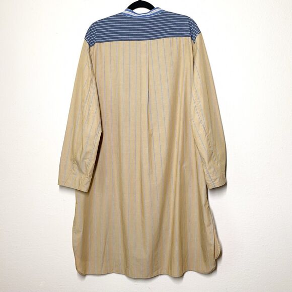 Soeur Annaelle Poplin Shirt Dress 36 US Small 100% Cotton Long Sleeve Tunic - Picture 10 of 10